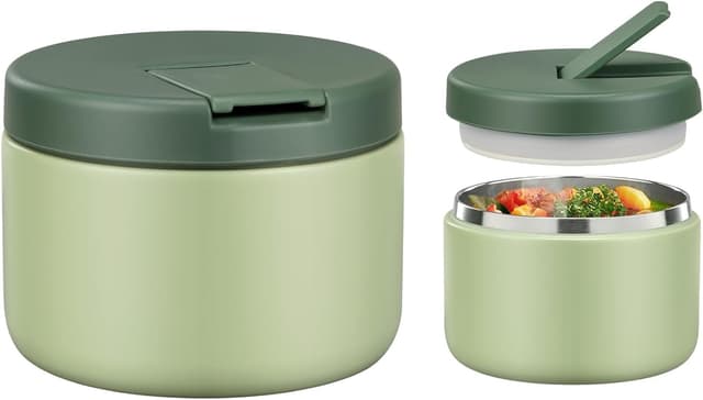 Imagen de It life Thermobehälter 350 ml Edelstahl Grün en OfertitasTOP