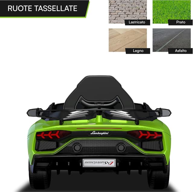 Thumbnail 6 de Baroni Toys Lamborghini Baby Car elettrica 6V per bambini 1–4 anni