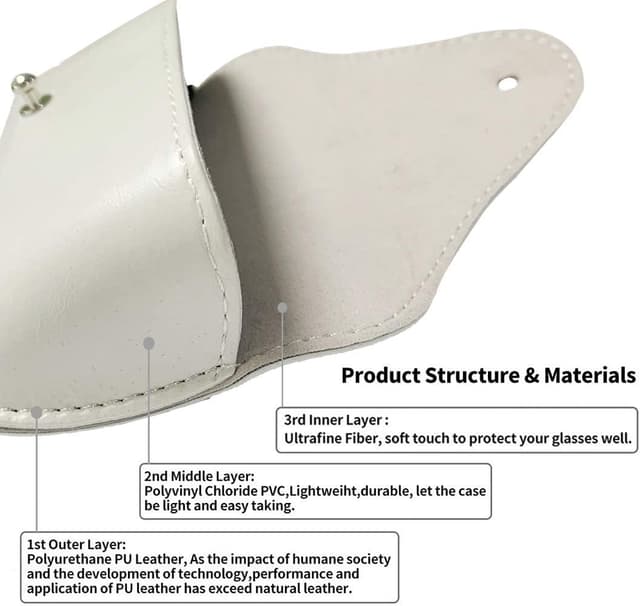 Detalle de LogHog sunglasses case 16cm leather