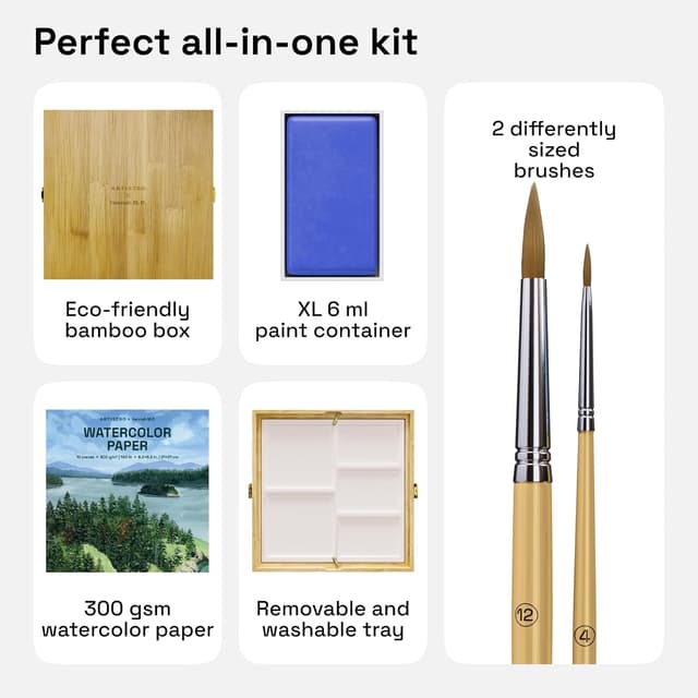 Thumbnail 4 de ARTISTRO x HANNAH M.P Professional Watercolor Set 24 ๐จ