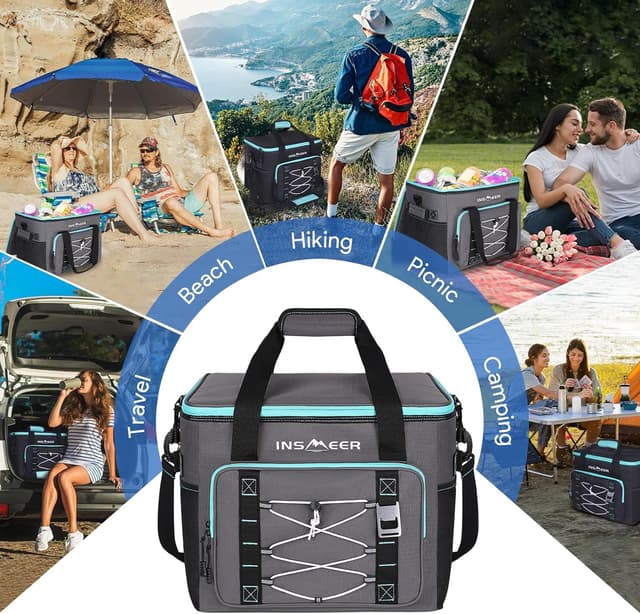 Thumbnail 6 de INSMEER Cool Bag 40L 60 Canettes