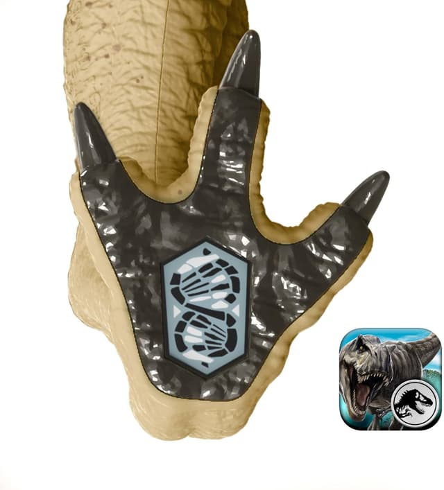 Detalle de Mattel Jurassic World Rebirth Distortus Rex Rumble ’N Rampage dinosaur action figure (22 inch) – JJP79