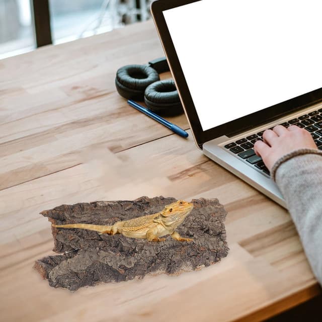 Thumbnail 6 de TOVINANNA Reptile Bark Climbing Platform