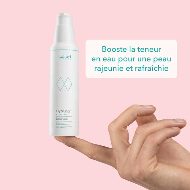 Detalle de colibri skincare HYALURON BOOSTER — sérum visage à l’acide hyaluronique (50 ml), anti-ride et hydratant