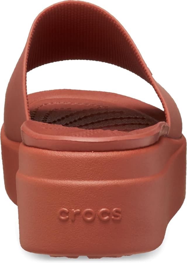Detalle de Crocs Damen Brooklyn Slide-Sandalen – mit verstellbarer Riemenführung und rutschfester Sohle