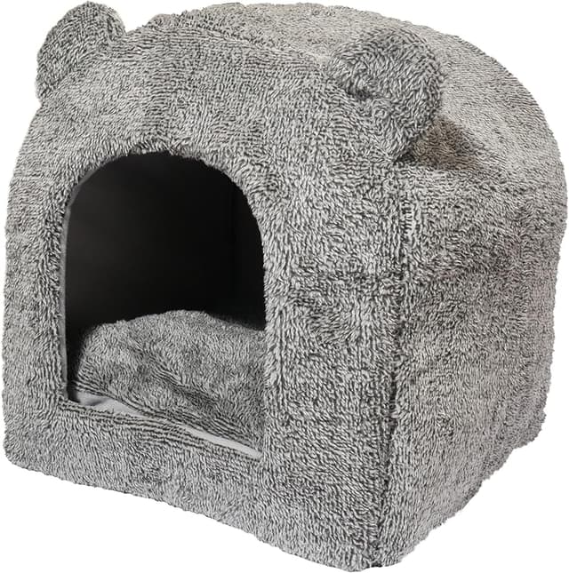 Imagen de Rosewood Cama de Oso de Peluche para Gatos 🐾 en OfertitasTOP