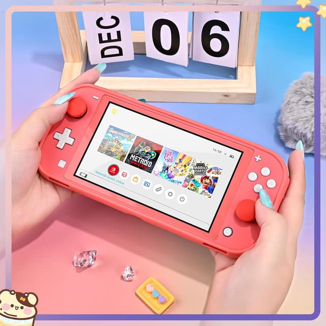 Thumbnail 2 de DLseego Case for Switch Lite Coral Red