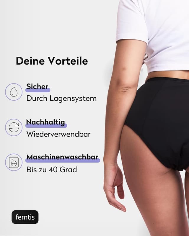 Thumbnail 4 de Periodenunterwäsche Saugstark L für starke Blutung