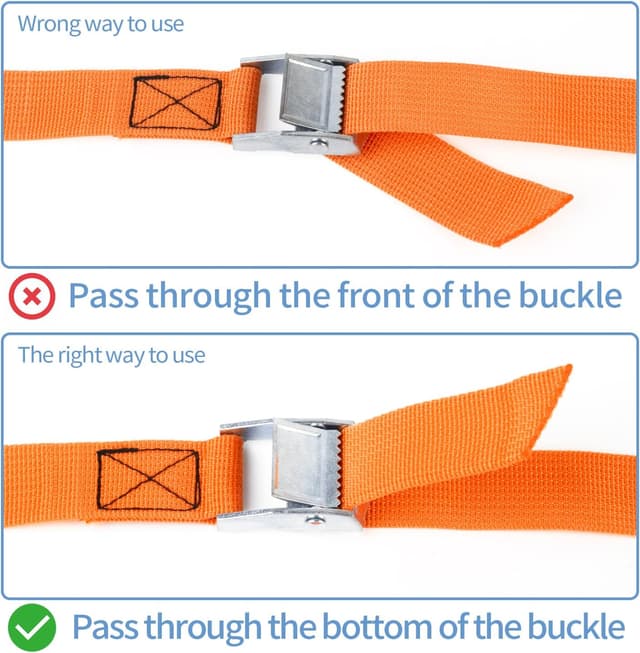 Thumbnail 3 de MEGAVOW Spanngurt Befestigungsgurt 4-teilig