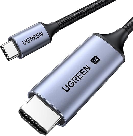 Detalle de UGREEN Cable USB C a HDMI 8K/4K – Alta Velocidad