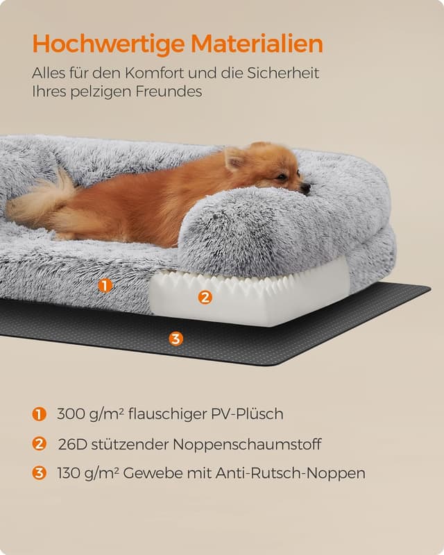 Thumbnail 4 de Feandrea FluffyHug Hundebett Größe M