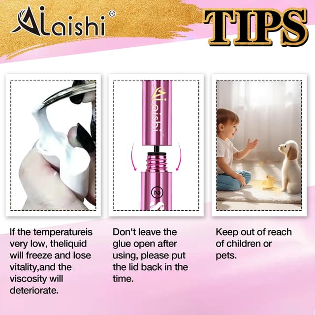 Thumbnail 5 de AILAISHI Lash Clusters Glue 150H Hold