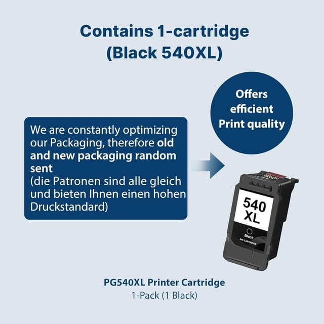 Thumbnail 5 de Canon PG-545 545XL Black Ink Cartridge
