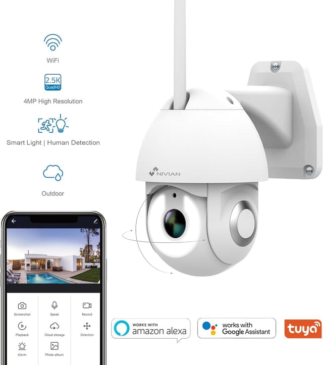 Thumbnail 1 de NIVIAN Telecamera PTZ 1440p