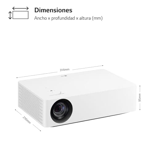 Detalle 2 de LG CineBeam HU70LS Proyector 4K 1.500 lúmenes