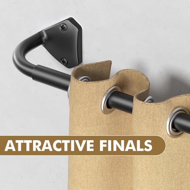 Thumbnail 6 de GXOACKJ 28–60 in Adjustable Blackout Curtain Rods 🪟