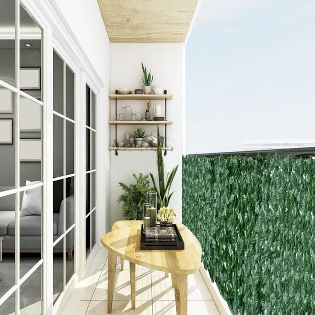 Thumbnail 5 de shsyue Decorative ivy fence screening 6m