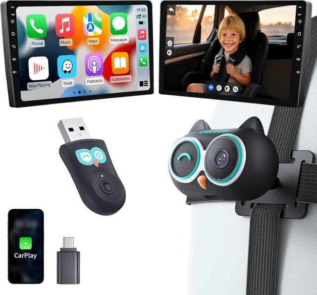 Imagen de OTTOCAST Cabin Care 2026 Adattatore CarPlay Wireless 1080P en OfertitasTOP