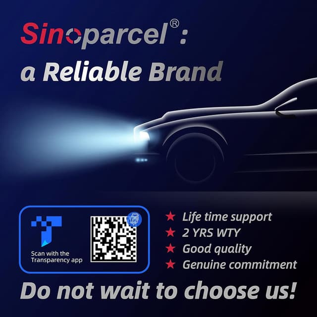 Detalle de Sinoparcel HIR2 / 9012 LED Headlight Bulb (with cooling fan) – 2-pack, IP67, 6500K