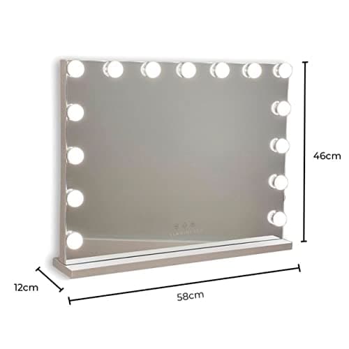 Thumbnail 7 de Flamingueo Espejo Maquillaje Luminoso 15 Luces 📸