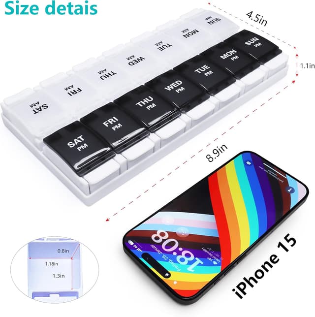 Detalle de MOLN HYMY 7 Day Pill Organiser