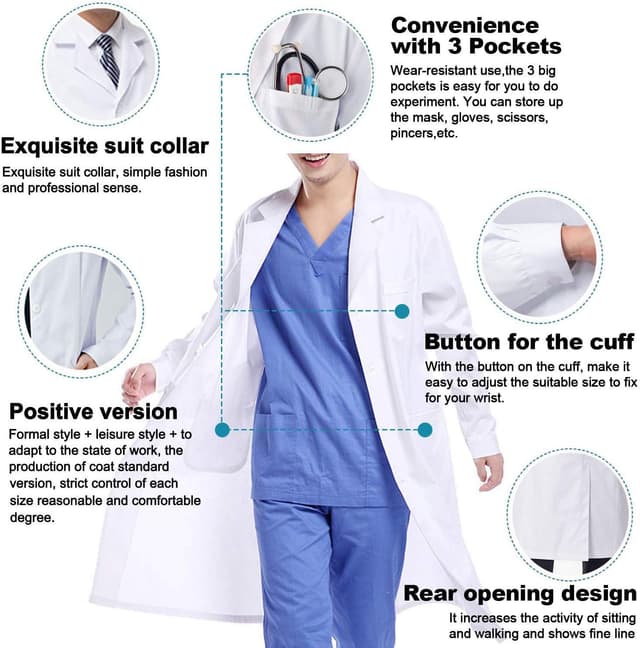 Thumbnail 2 de KUMARS Blouse Blanche Coton manches longues