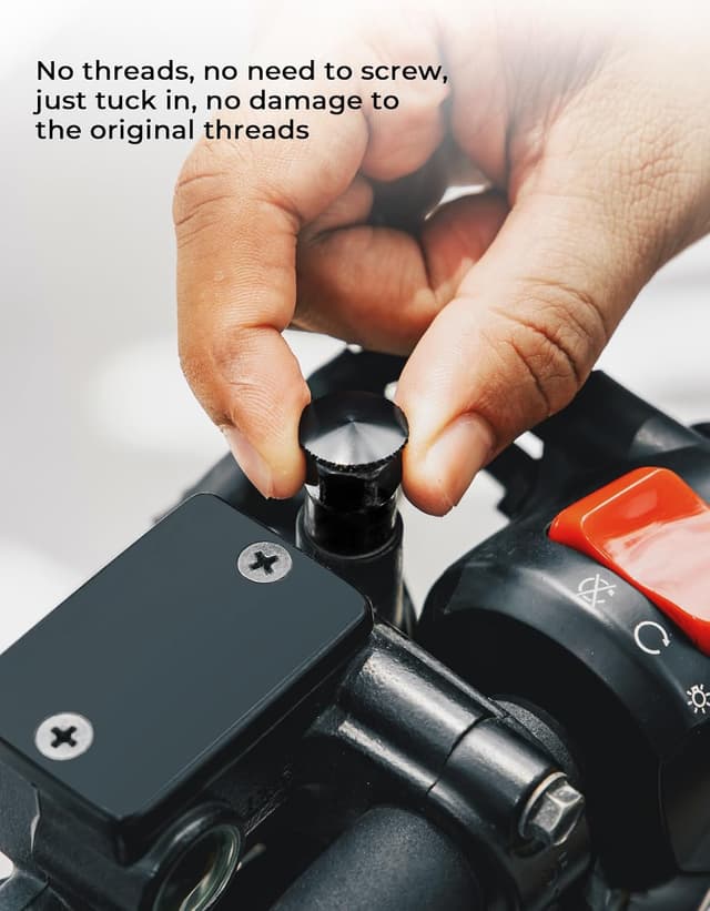 Thumbnail 5 de KEMIMOTO M8 Tapas de espejo aluminio CNC 🏍