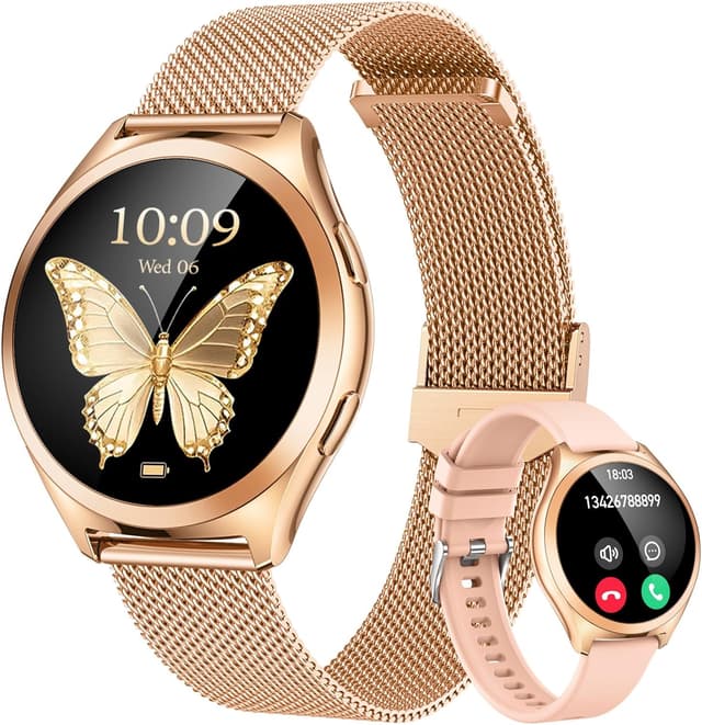 Detalle de NONGAMX Smartwatch mujer 1,27" pantalla táctil