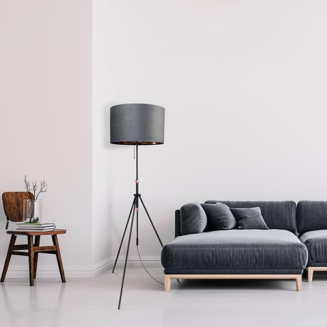 Detalle 2 de Lampadaire salon réglable E27 2,5 m