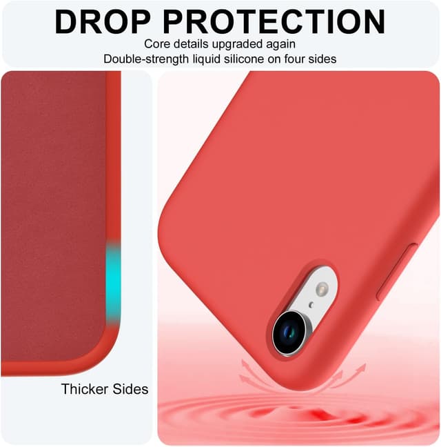 Detalle 1 de CASELIVE iPhone XR silicone case, 6.1 inch