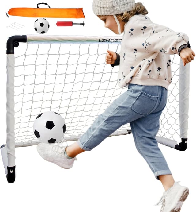 Detalle de LZHDZQD football goal for kids, 36 x 24 in