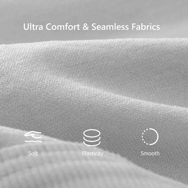 Detalle de HBselect 3 Pack Women’s Wireless Seamless Nursing & Maternity Bra with Removable Pads and Extenders