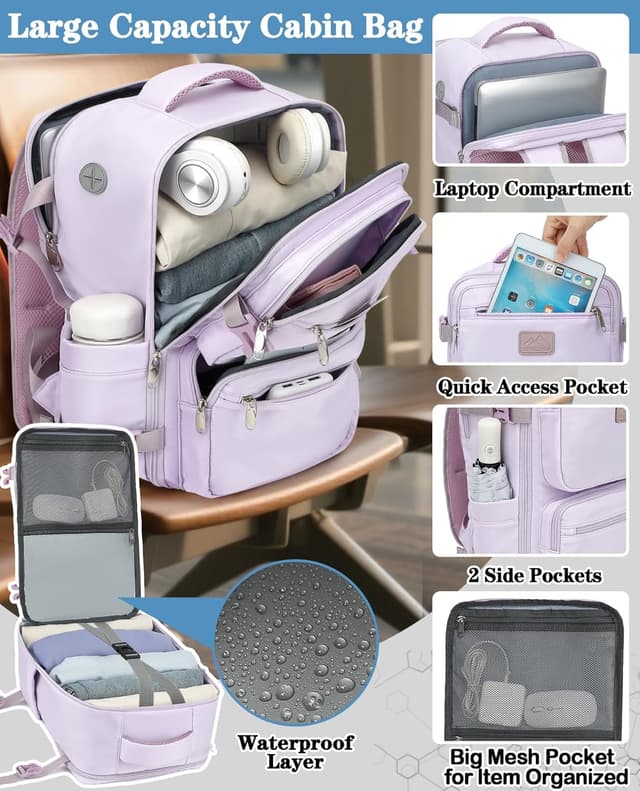 Thumbnail 3 de LYNXCHER Cabin Bag 45x36x20 cm