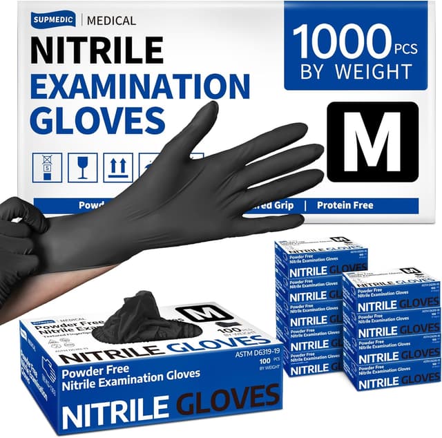 Imagen de Supmedic Soft Max nitrile gloves 1000 en OfertitasTOP