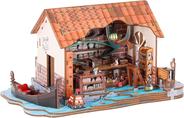 Imagen de Book Nook Kit Floating Bookstore DIY en OfertitasTOP