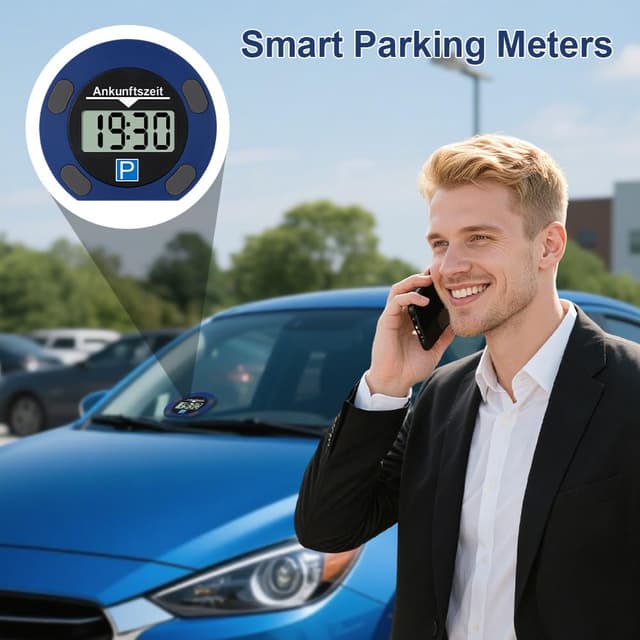 Thumbnail 6 de vsshe Parkscheibe 2 Jahre Batterie