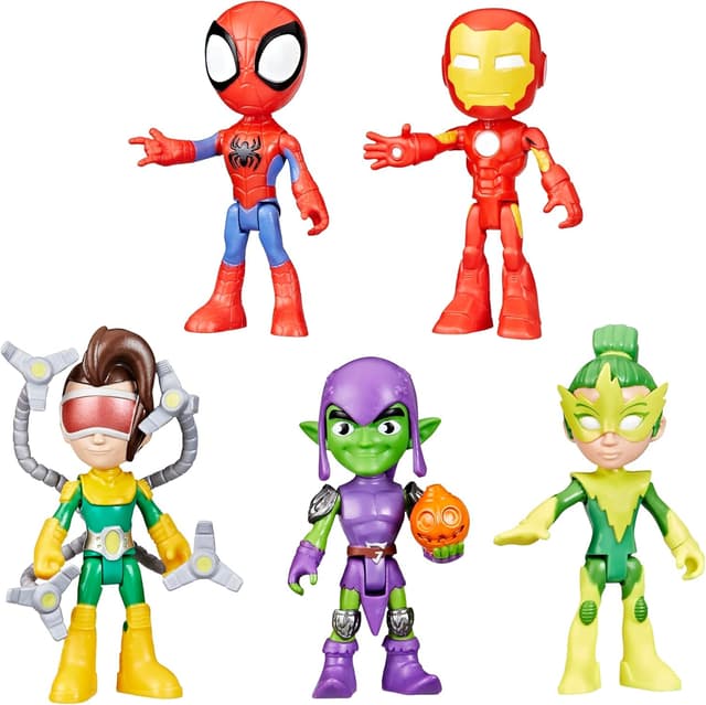 Imagen de Hasbro Spidey and His Amazing Friends 5-Pack Action Figures en OfertitasTOP