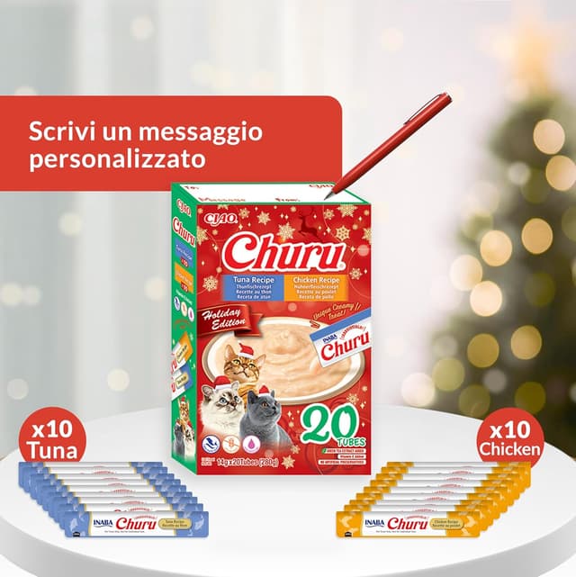 Detalle 2 de INABA Churu Snack gatti cremoso 20 stick