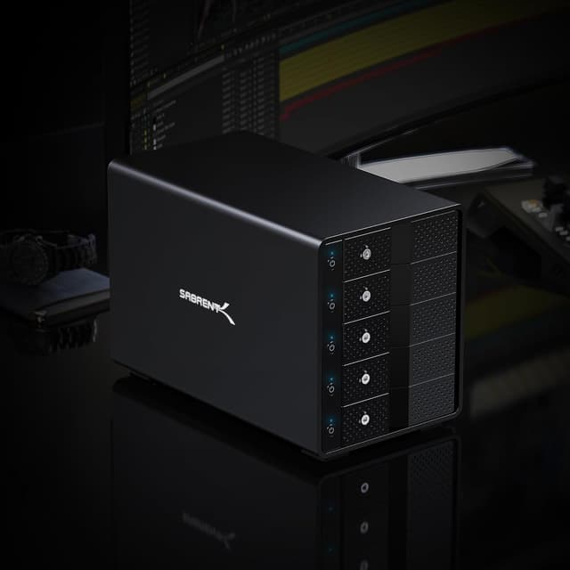 Detalle de SABRENT DS-SC5B-EU docking USB 3.2