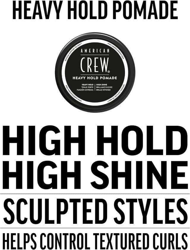 Detalle de Heavy Hold Pomade 85g for smooth styles