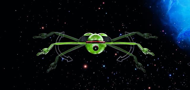 Detalle 2 de PLAYMOBIL 71089 Star Trek Klingonenschiff