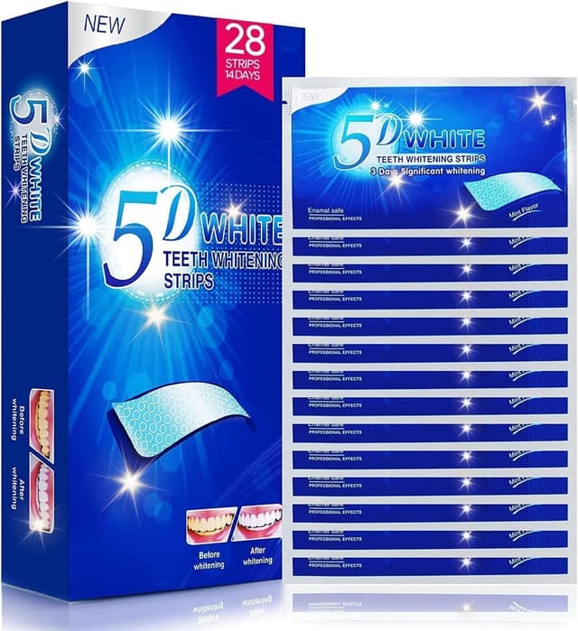 Detalle de Teeth whitening strips 28 pieces