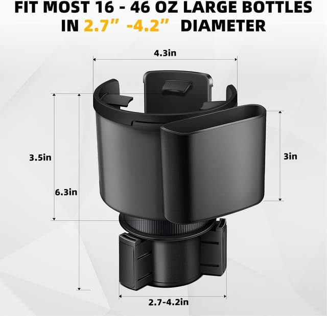 Thumbnail 4 de TYKOR Car Cup Holder Expander 2.7-4.2