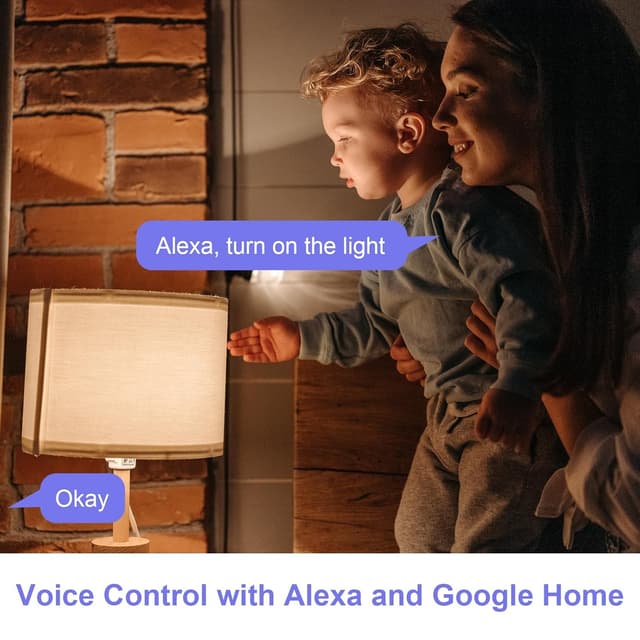 Detalle de ANTELA WLAN Smart Steckdose 16A mit Stromverbrauch messen – kompatibel mit Alexa/Google Home, Smart Life App (2,4 GHz, 4er-Set)