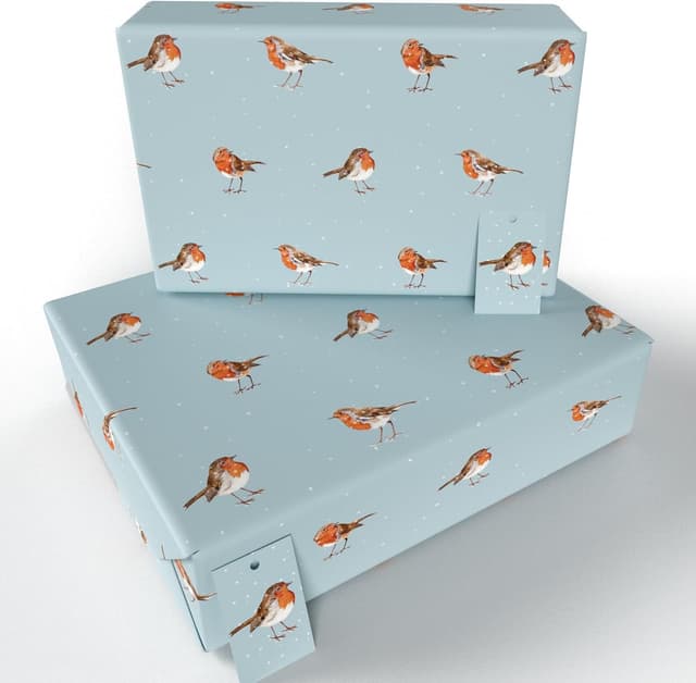 Thumbnail 1 de Re-wrapped Luxury ECO Xmas Gift Wrap 6 sheets