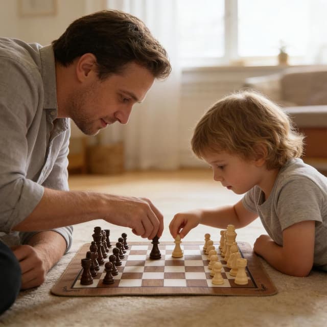 Thumbnail 6 de 3-in-1 Travel Chess Set (Foldable 15.7 inch board) with Backgammon & Checkers Mousepad Mat and Storage Bag