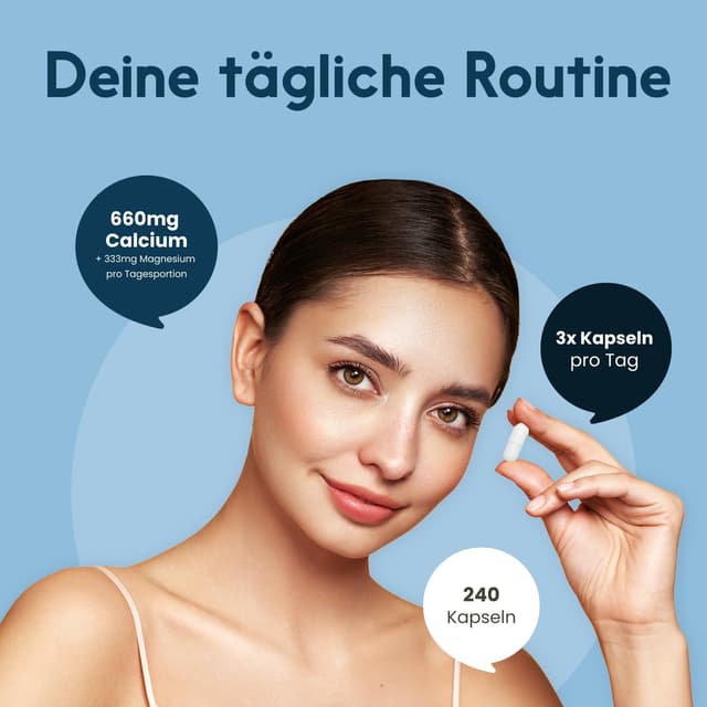 Detalle 1 de Sango Meereskoralle Kapseln hochdosiert 240 Kapseln