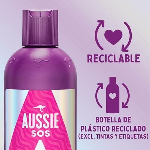 Thumbnail 7 de Aussie SOS Repair & Revive Champú 300ml 💧 Para cabello dañado