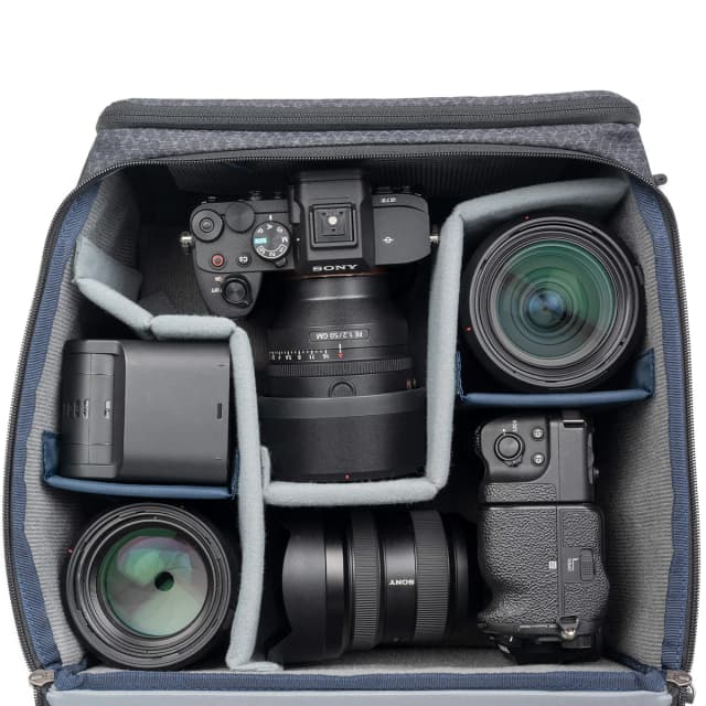 Detalle de ThinkTank Stash Master L Pro, bolso/cubo de cámara ampliable con protección repelente al agua