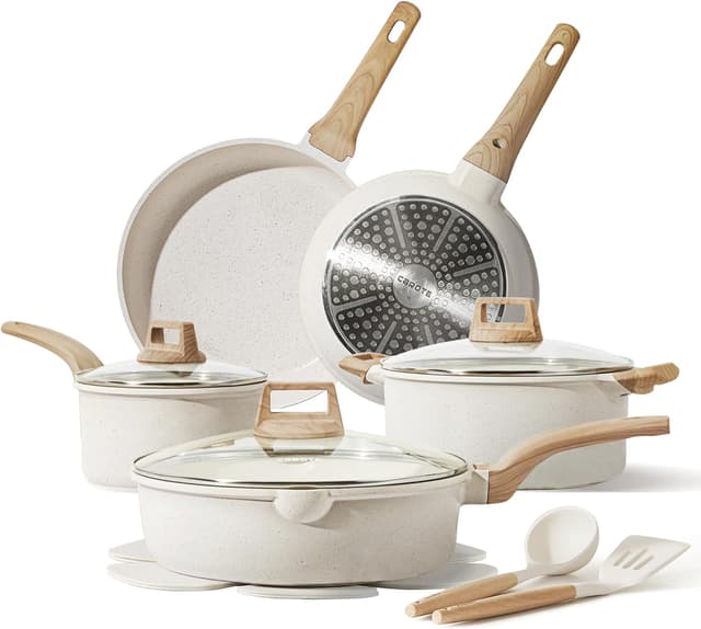 Detalle de CAROTE 14-Pc Nonstick Pots and Pans Set